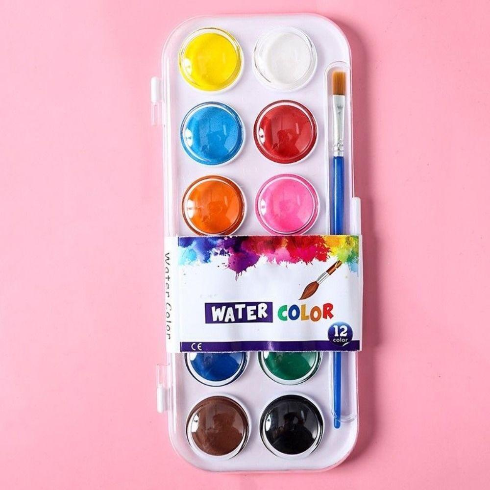 36 Colors Watercolour Paint Set Detachable Box Watercolor Paint Cakes Watercolour Cake For Kids