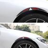 2X Carbon Fiber Car Wheel Eyebrow Fender Arch Trim Strip Decal Sticker Accessory