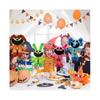8PCS Hoppy Plush Smiling Critters Plushies