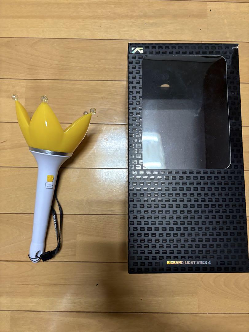 

[USED] BIGBANG LIGHT STICK 4 White/Yellow Penlight