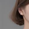 Korean Fashion Small Pearl Clip Earrings For Women Girls Vintage Golden Geometry Ear Cuff Clip Without Pierced Ear Cuff Jewelry