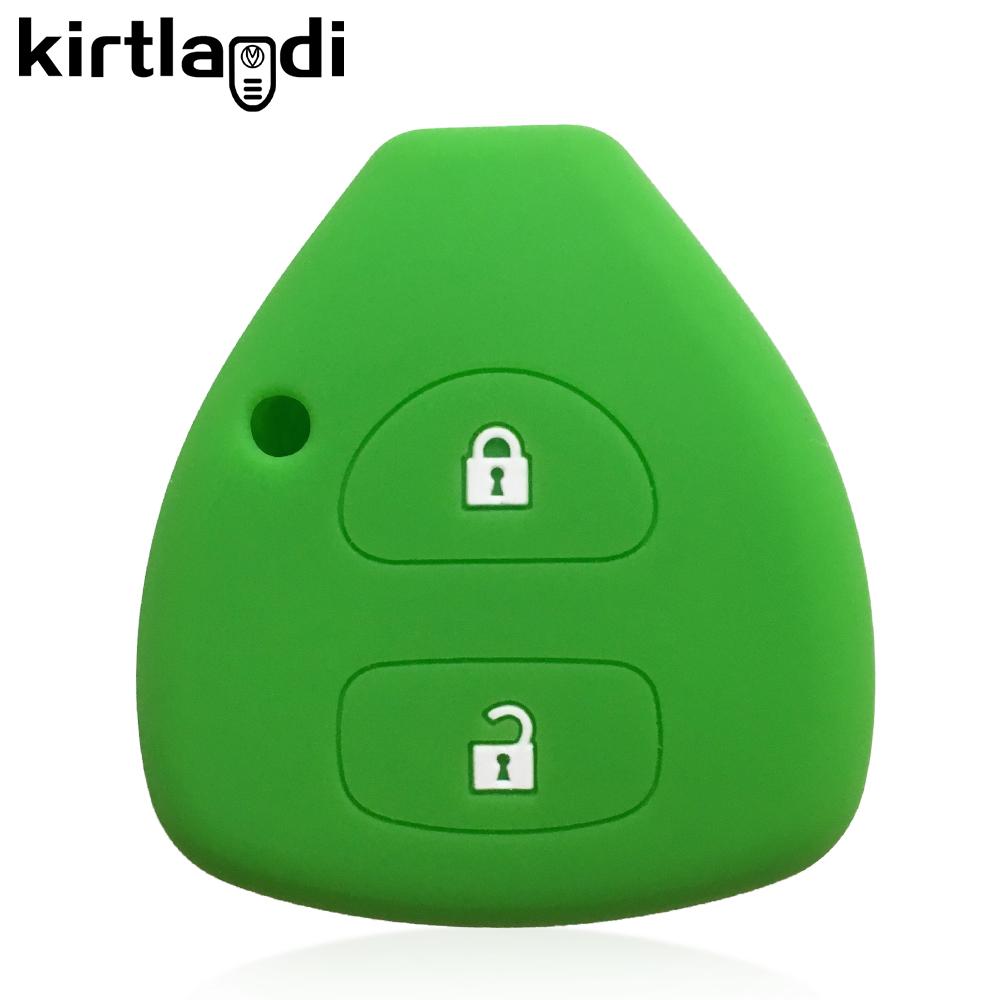 Car Accessories Key Case Cap for Toyota Rav4 Auris Corolla IQ Porte Yaris/Vitz Verso Hilux Icon Camry 40 2/3/4 Buttons Key Cover