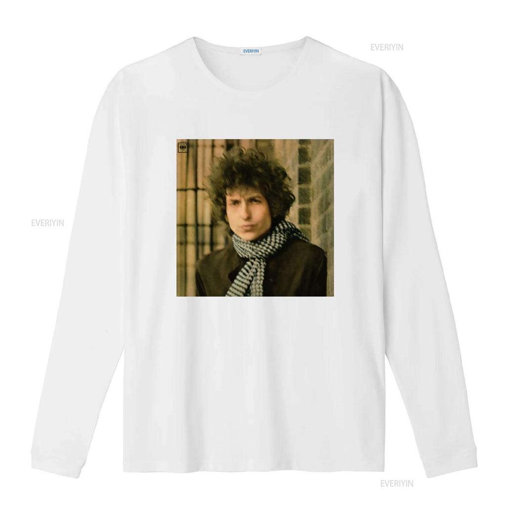 Bob Dylan Blonde On Rock N Roll Band T Shirt 056E Vintage Washed Slightly Casual Comfortable Stretched Graphic Streetwear