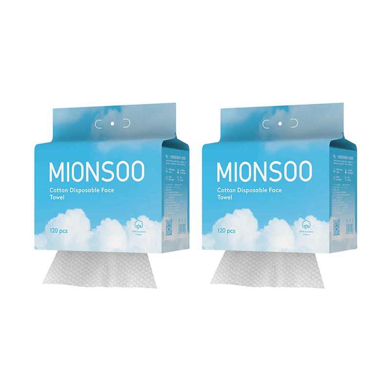Cotton Hanging Disposable Facial Cleansing Wipes