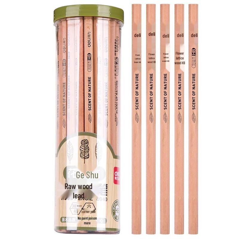 Deli Wood World Series S940-HB Hexagonal Pencils