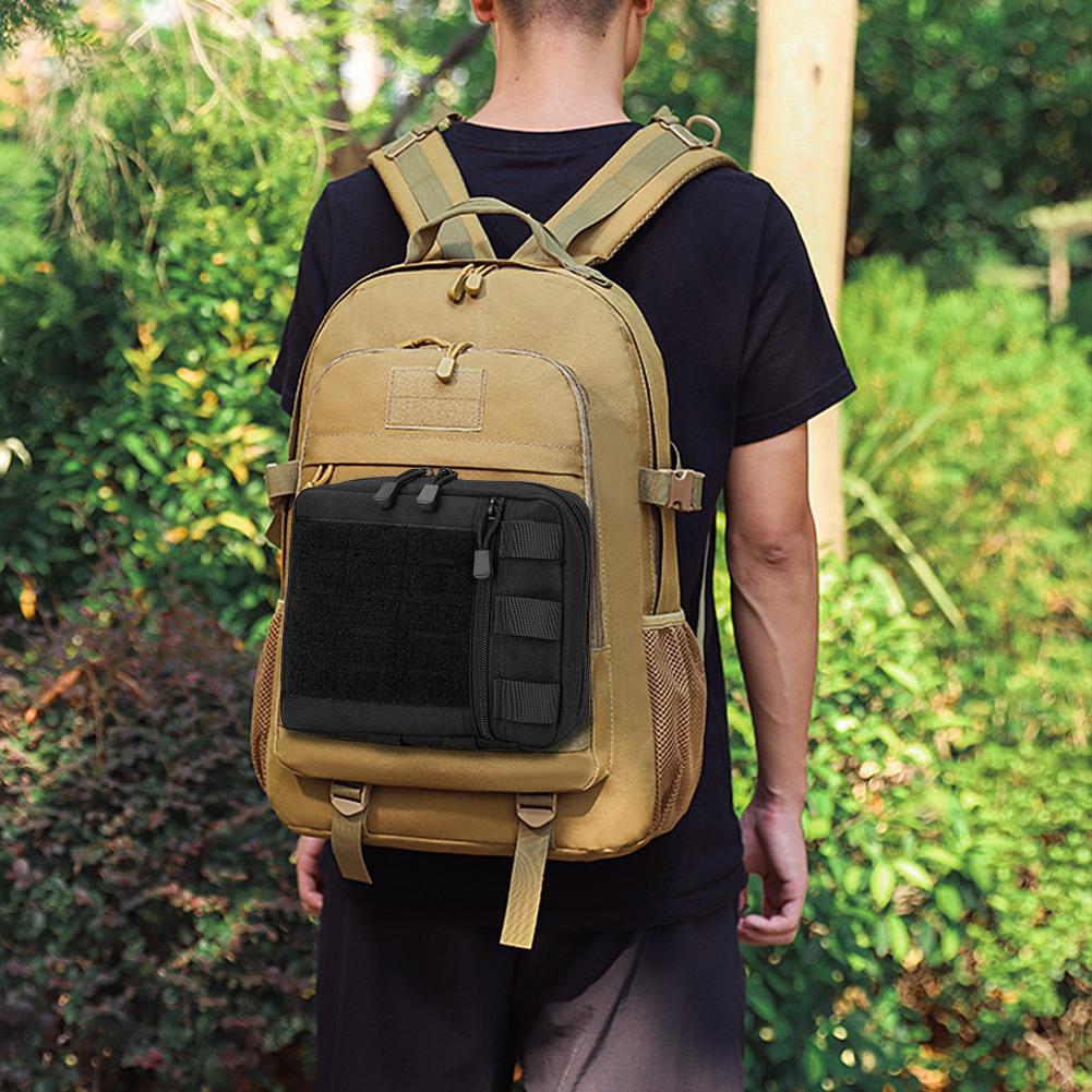 EDC Organizer Tool Pouch Multi-Purpose EDC Waist Belt Pack Multi-Pockets Camping Survival Pouch for Outdoor Sports