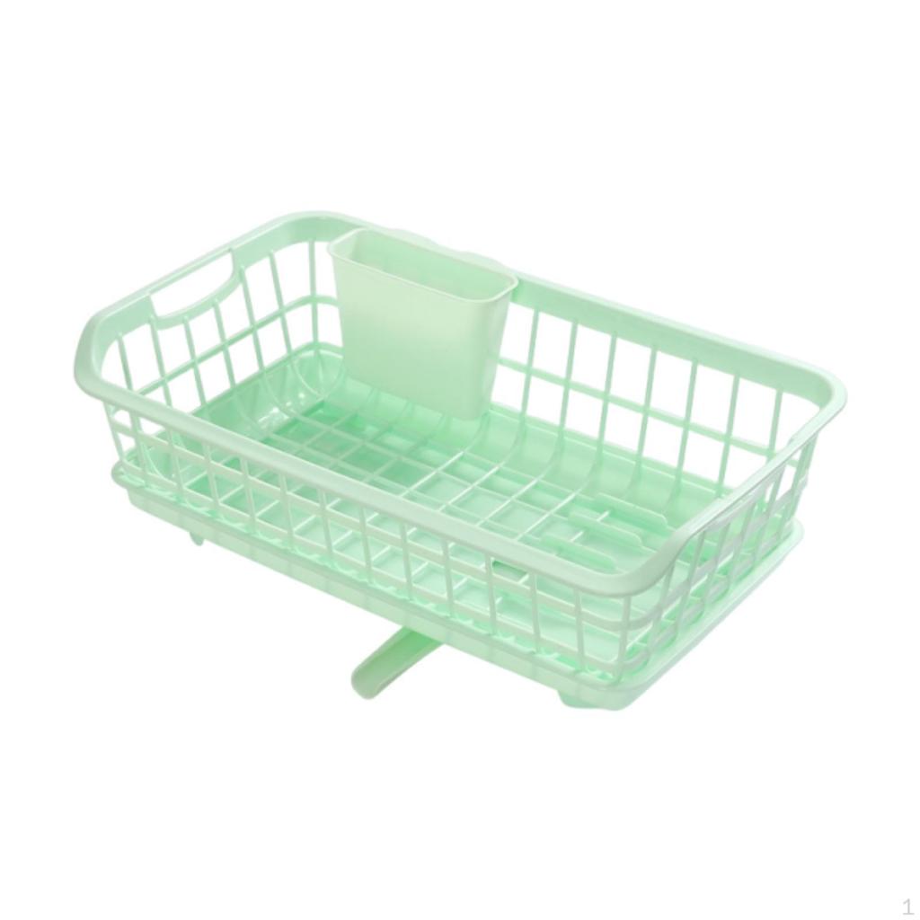 Bowl Dryer Stand with Pouring Out, Self -vaution Portable Kitchen Drying Shelf, Counter Game