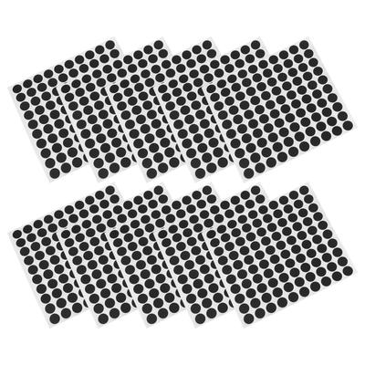 10 Blatt LED-Blockierende Aufkleber Runde Blackout-Punkte Durchmesser Kompatible Router Lichtabdeckung Elektronik