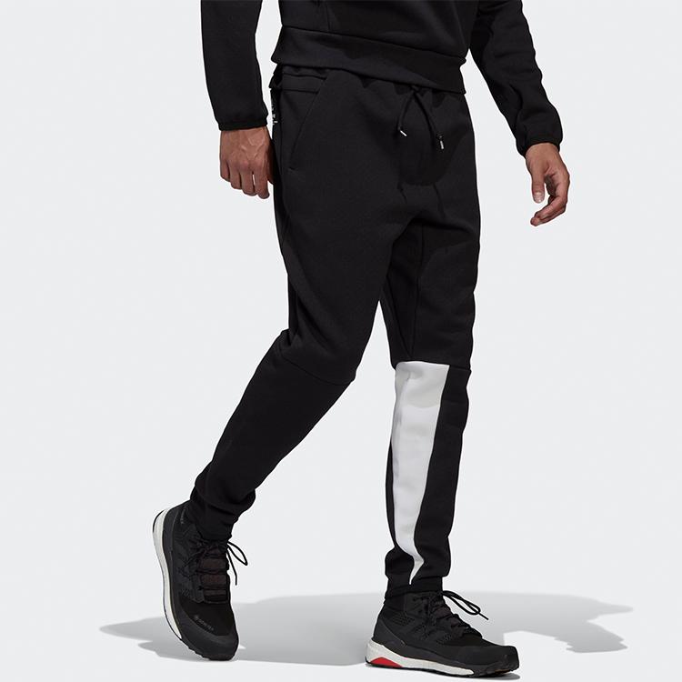 New Adidas Knitted Sweatpants Men's Black GM6545