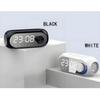 Bluetooth Rgb Bass Portable Clock Speaker With Fm Radio For Home Outdoor Fitness