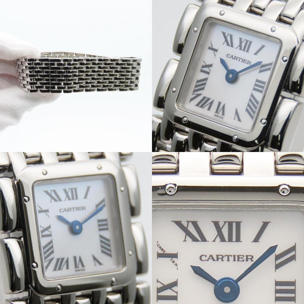 Used CARTIER Watches Ryuban 2420 Stainless Steel Silver Shell dial