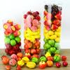 20PCS/Set Simulated Strawberry Miniature Fake Mini Foam Model DIY Handicraft Window Layout Display Material Photography Prop ZYF