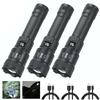 6000000LM LED Flashlight Rechargeable High Power Military Tactical Flashlight Telescopic Zoom Torch Lamp Outdoor Camping Lantern