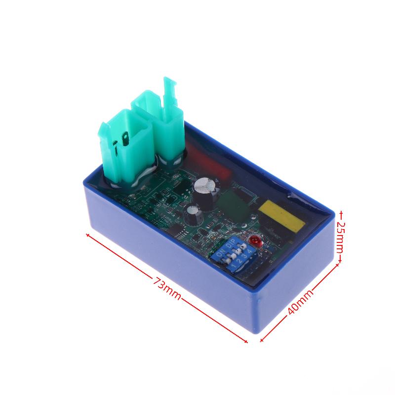 1Pcs Cdi Racing 4000-12000Rpm 6Pin Cdi Unit Motorcycle Racing Cdi With Dip Switch For Akt125 Rx125 Ft125 Ft150 Cg125 Sbr150
