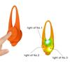 Necklace Flashing Glow Safety Accessories LED Light Blinking Safety Pendant for Dog