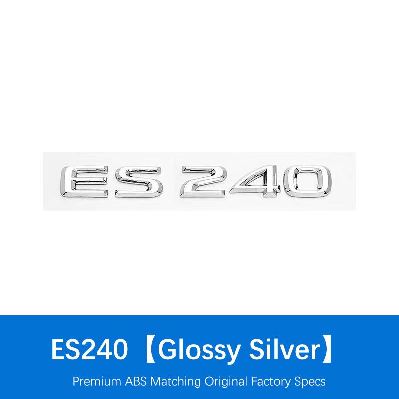 WQB1 Car trunk letter sticker Accessory For Lexus IS250 ES200 ES240 ES250 ES300 ES350 IS200 IS300 NX200t NX300 RX270 RX300 RX350