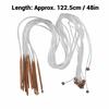 12Pcs Anti Slip Bead Tunisian Knitting Needles Tube Cable Knitting Needle Set  For Rug Making