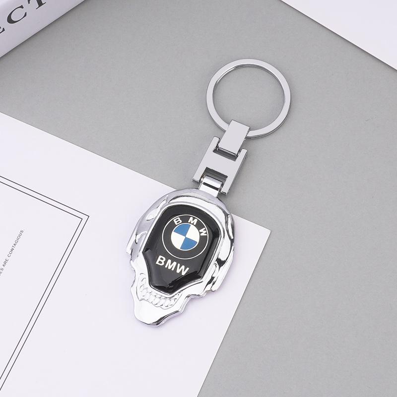 Metal Car Logo Key Fobs Keyring Key Chain For BMW 530i 540i 550e 750e 740i 760i X1 X2 X5 X6 X7 M5 iX1 iX2 iX XM i5 i7 2024 2025 blfg97