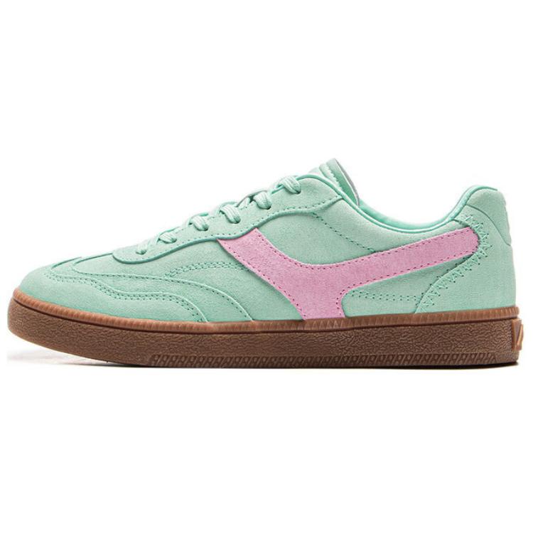 

New LiNing Yunchuan Abrasion Resistant Balance Lightweight Low Top German Army Trainers Women s Aqua Green AGCV100-2 36