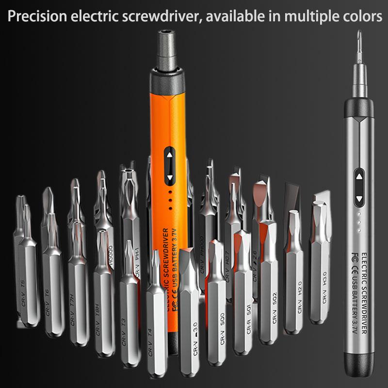 Rechargeable Electric Screwdriver High Torque Multifunction Precision Tool For Home DIY Repair Maintenance