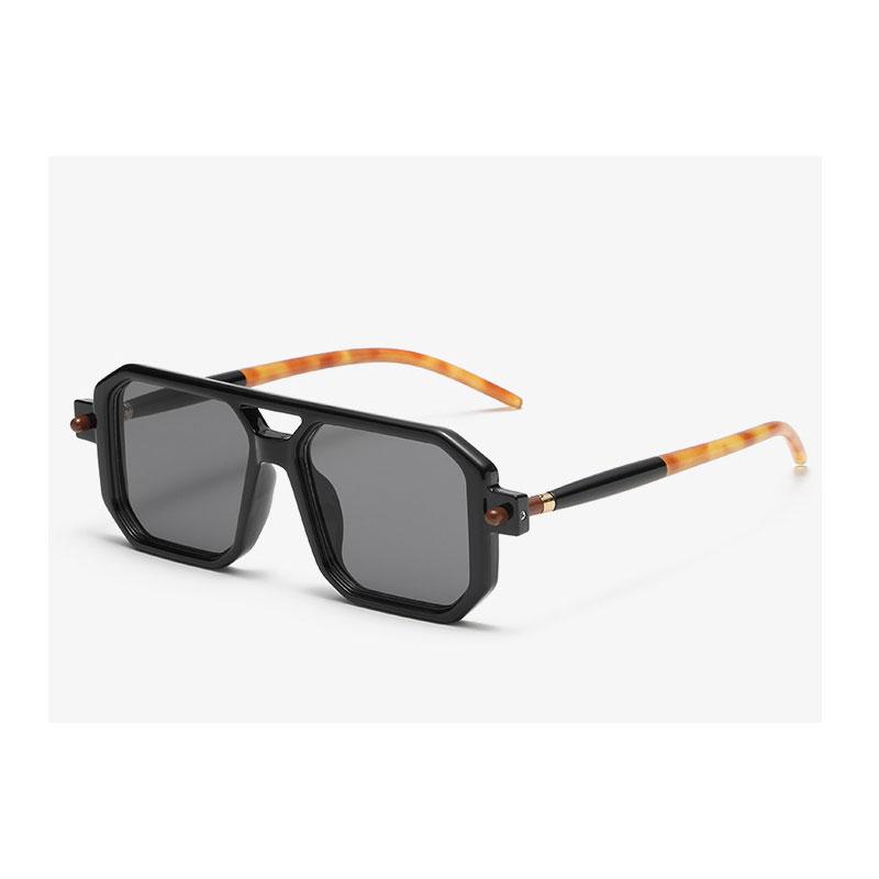 Comfortable Durable High Quality Retro Designer Style Edgy Punk Square Shaped Lenses For Both Female Male Sun Glasses