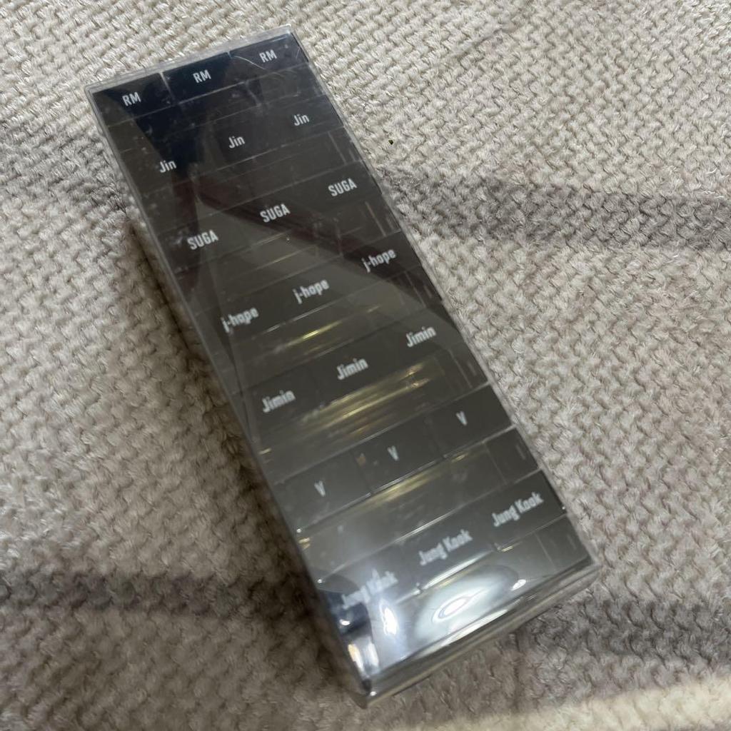 [USED] Official BTS Merchandise FILE BLOC Jenga Fortune Box