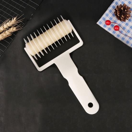 Pizza Punch PP Pizza Dough Roller Patterned Wheel Tool for Crust Scoring BPA-Free Bread Dough Hob Exhaust Tools