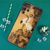 Red-crowned Crane Bird Phone Case For Oppo A18 A38 A58 A78 A98 A40 A60 A80 A91 A15 A17 A74 A94 A54 A57S A16 A76 A96