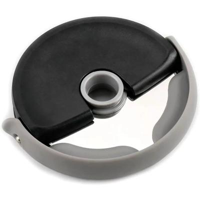 Stainless Steel Round Wheel Pizza Cutting Knife with Lid Roller Dough Slicer Cutter Pastry Kitchen Baking Bread Accessories Tool
