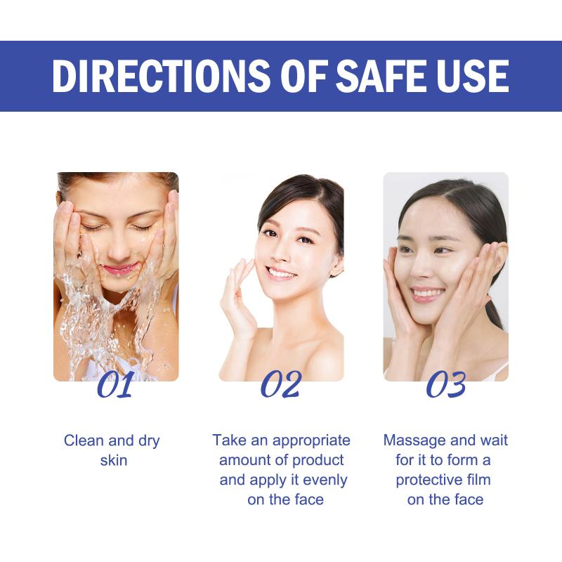 Face Sunscreen Ultra Spf50+ Body Sunscreen Anti-Imperfection Anti-Shine Invisible Fluid Sunscreen