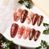 24/30PCS Horse Year Bow Nail Decorations Pearl Nail Art Jewelry  New Year Decorations