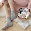 Female Autumn and Winter New Stereo Dot Lovely Cartoon All Match In Tube Socks