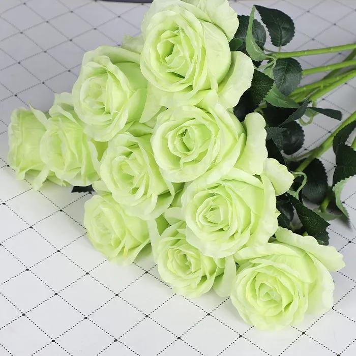 Artificial Flowers Flum 24 pcs white