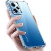 Case for Xiaomi Redmi Note 12 5G - Phonillico® - Shockproof - Flexible TPU - Transparent - Reinforced Protection