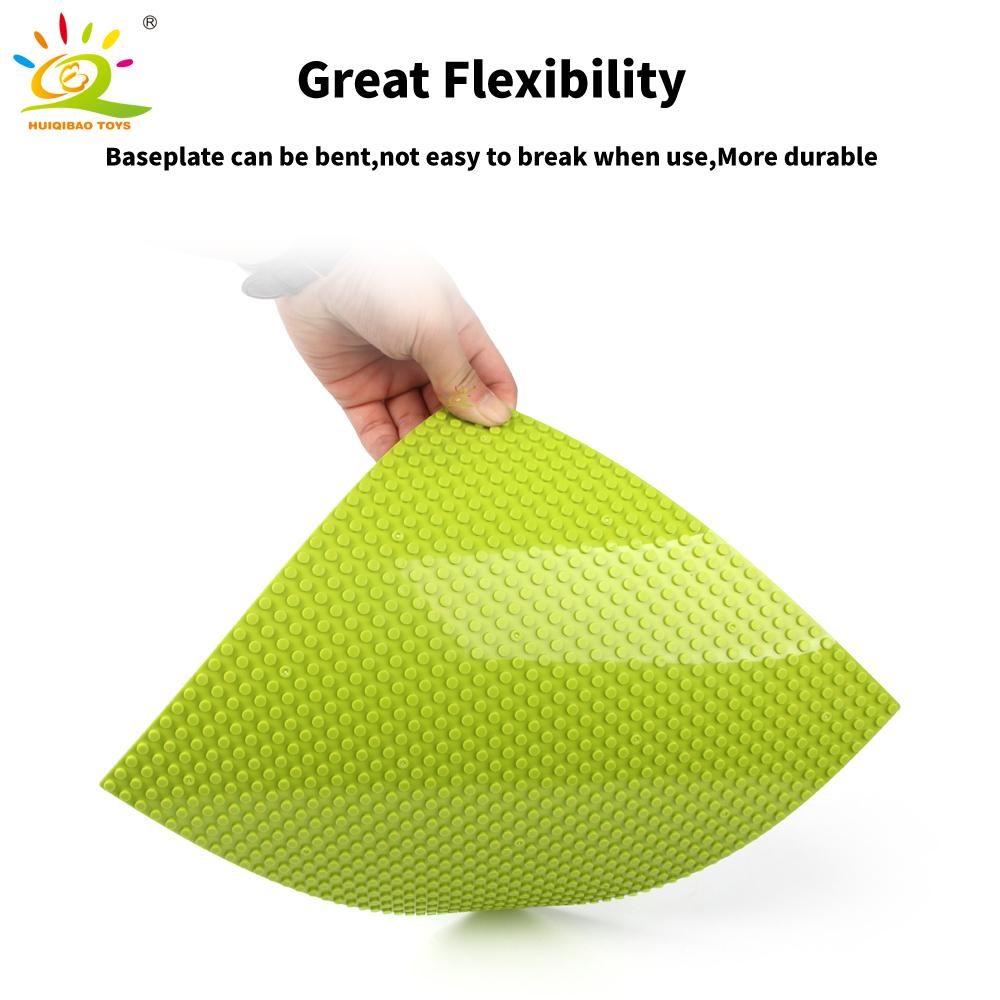 Non-Toxic 4Pcs Classic Base Plates Blocks 32X32 Dots Building Baseplates Bricks Assembly City Moc Friends City Construction Toys