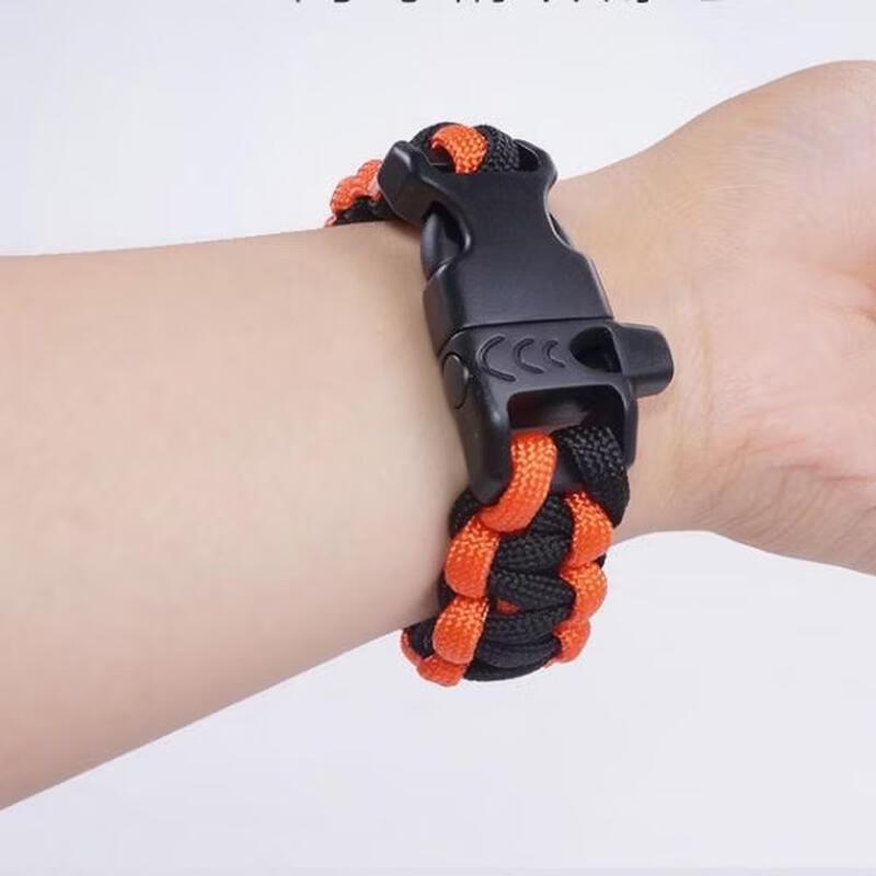 Brangdy Paracord Bracelet with Whistle Buckle