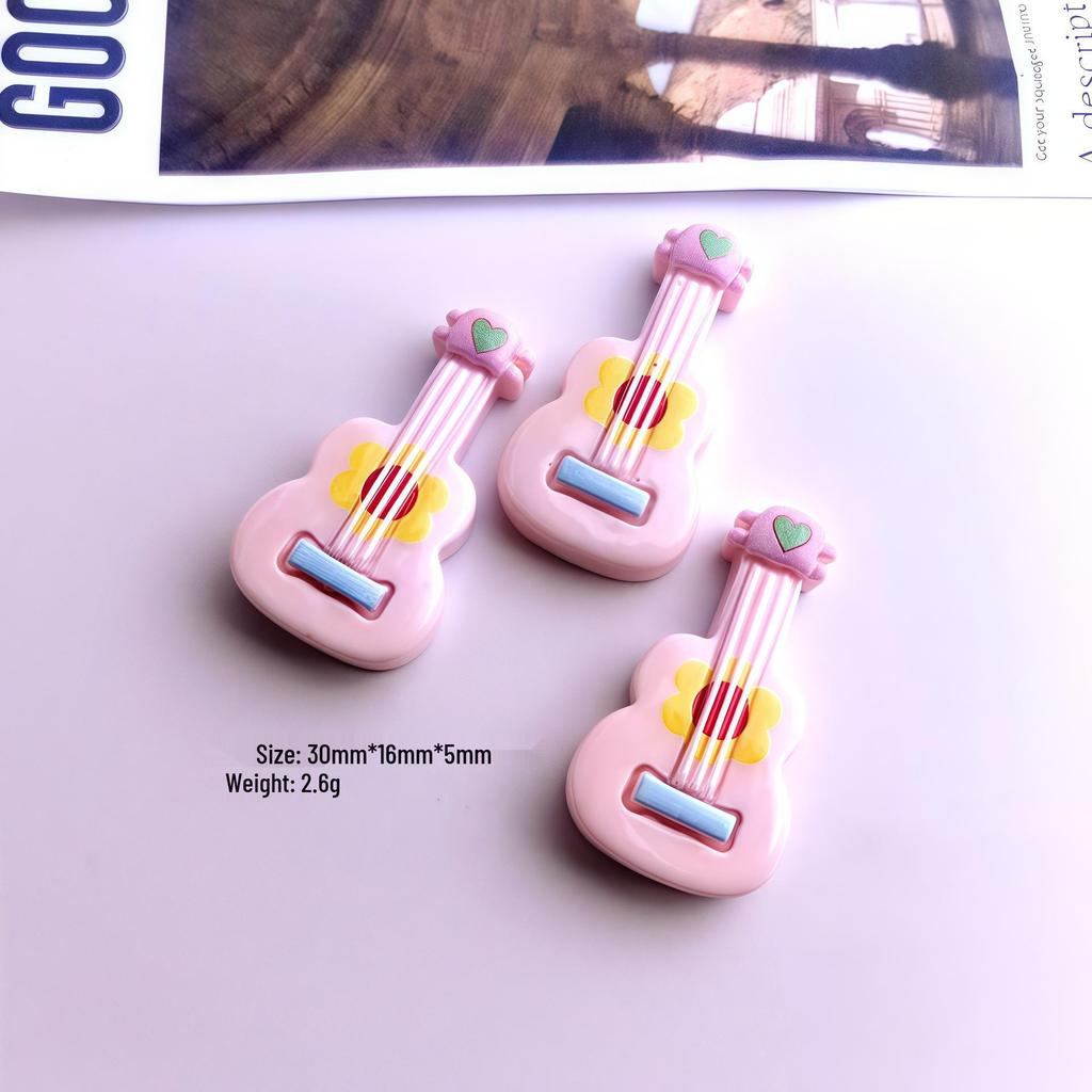 Bright Surface Flower Resin Accessories: DIY Cream Glue Hair Clip & Phone Case Stickers