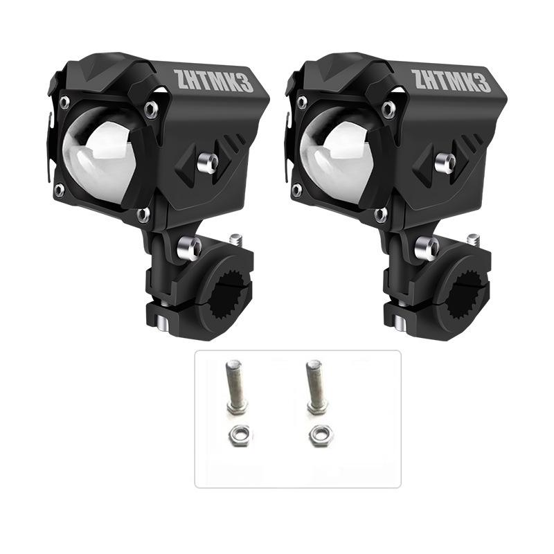 

1 комплект универсальных светодиодных противотуманных фар для мотоцикла, вспомогательная лампа 60 Вт 6000 лм, прожектор, удлинитель для зеркала заднего вида Type 1