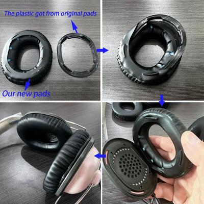 Almofadas de ouvido de esponja confortáveis para RP-HTX7 HTX7A HTX70 HTX9 HTX90N HTX80B Fones de ouvido Almofadas de ouvido Desfrute de qualidade de som nítida
