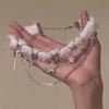 The Missing Princess - Winter Atmosphere- Soft and Delicate Snowflake Zircon Necklace for Women with Elegant Luxury Christmas Collar Chain Trend