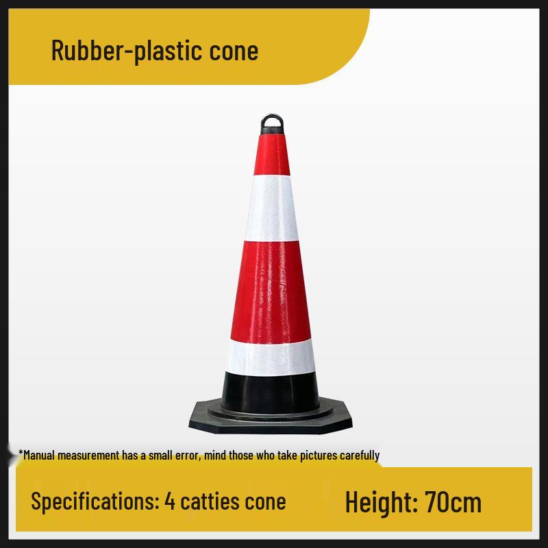 70cm No Parking PVC Reflective Traffic Cone