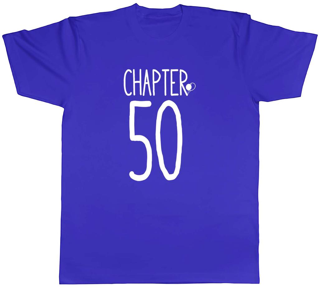 Personalised Chapter Birthday Number Celebration Unisexs Unisex TShirt Tee Gift