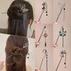 Ancient Chinese Style Elegant Butterfly Tassel Hair Stick for Women Girls Classical Hairpin Chinese Hair Accessories Jewelry