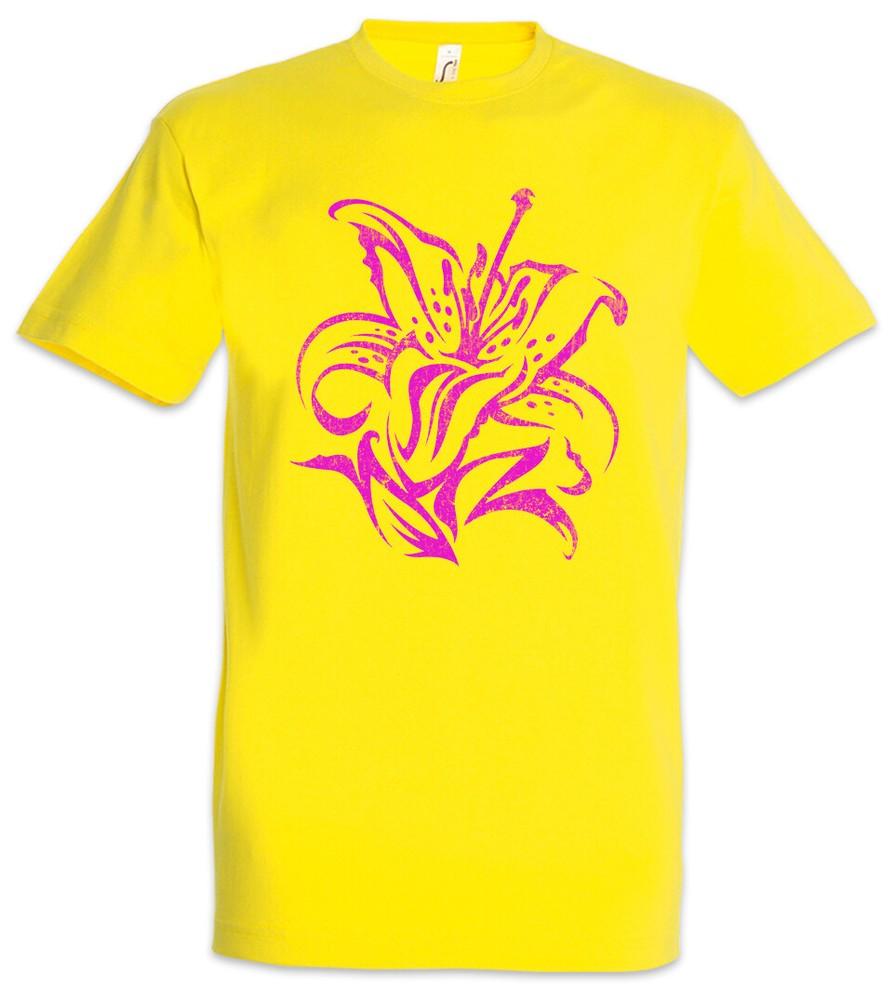 

Hawaiian Flower I Men s T-Shirt Flowers Beach Beach Grill Bar Hula Tiki Girl XL