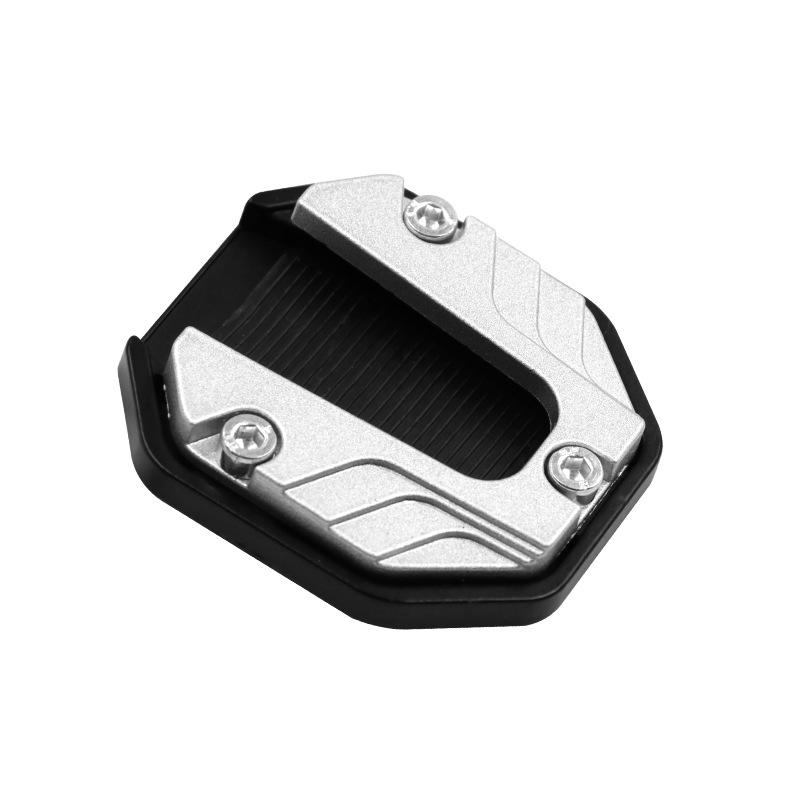 Motorcycle Bike Parking Kickstand Extender Foot Side Stand Pad Support Plate Motorbike Accessories