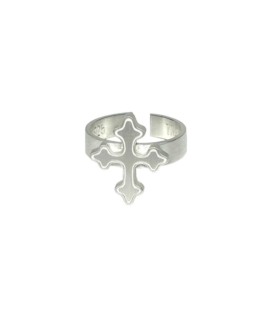 Thanks Messia Cross My Heart Open Ring W
