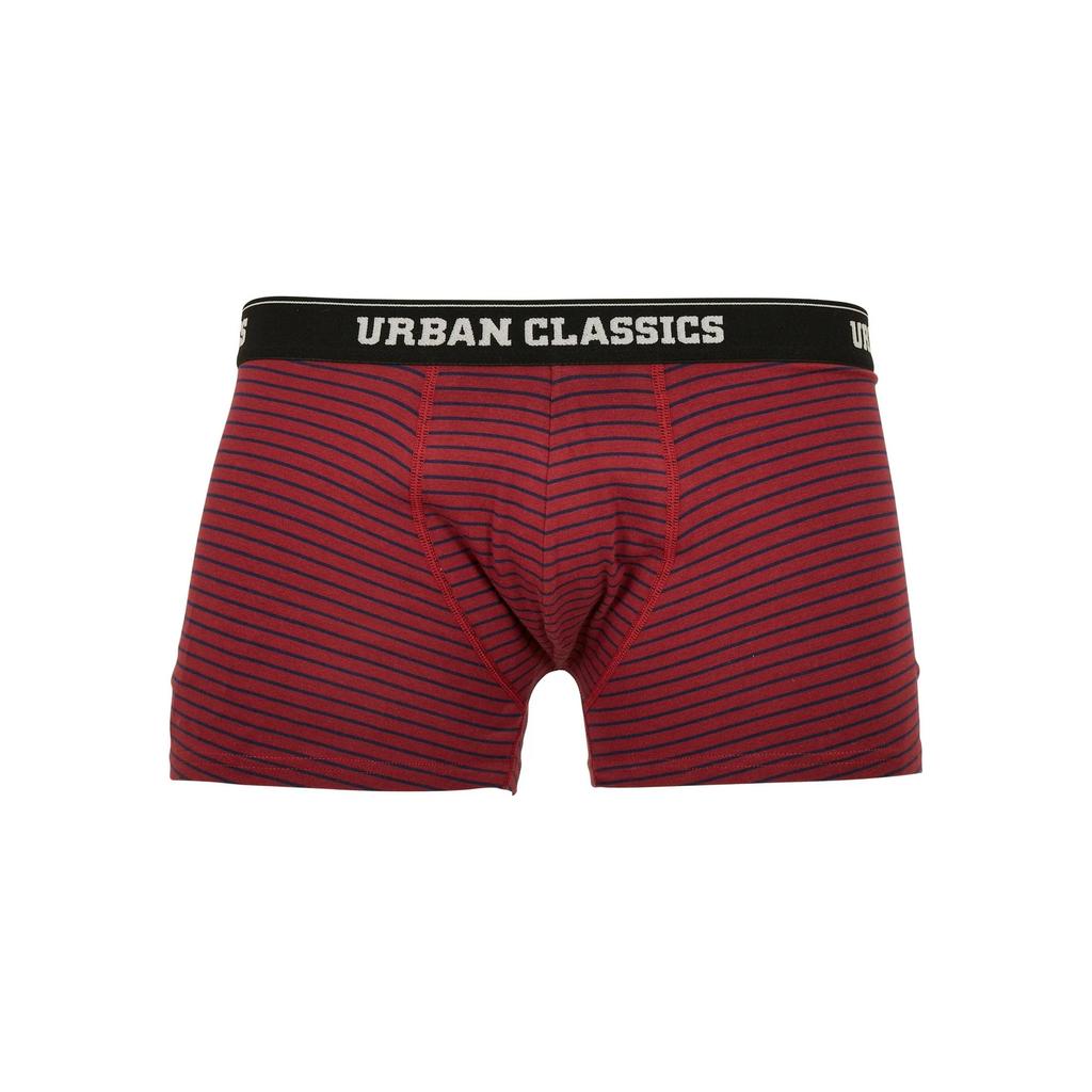 Urban Classics Mens Stripe Boxer Shorts (Pack of 3)