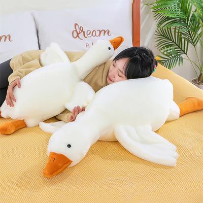 Trendy 37/50/55/90/130CM Amusing Goose Stuffed Soft Duck Plush Plaything Sleeping Pillow Sofa Cushion Children Girlfriend Birthday Present