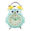 Big Ringtone Metal Creative Personalized Mini Alarm Clock Cartoon Student Children's Special Luminous Silent Bedside Owl