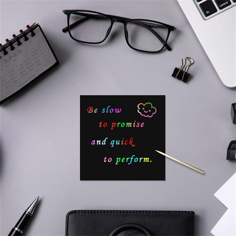 Scratch Art Craft Scratch Art Paper Scratch Notes Paper Draw Painting Toys Rainbow Scratch Cards